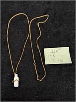 14k Gold 2.2g Necklace