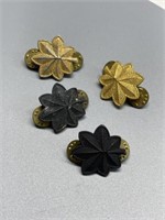 US Military leaf insignia pin lot