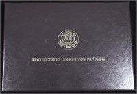 1989 US CONGRESSIONAL 6-COIN PROOF/UNC COMMEM SET