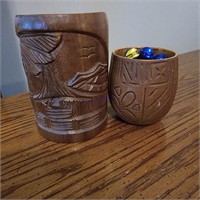 Wood & Ceramic Glasses