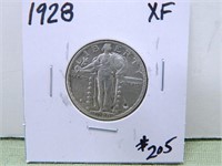 1928 Walking Liberty Quarter – XF