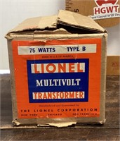 Lionel transformer in box