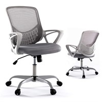 Yangming Office Desk Chair, Mid Back Lumbar Suppor