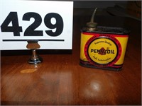 PENZOIL HANDY OILER - ZINK LID