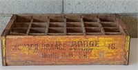 Vintage Mission Orange Soda Crate