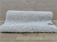 Threshold bath rug