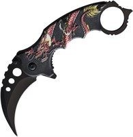 ElitEdge Red Dragon Karambit  knife A/O