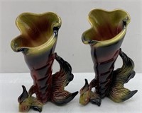 11in Fish Vases