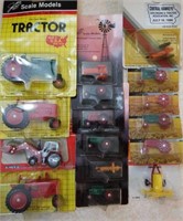 Lot of 16- Small Tractor Toys