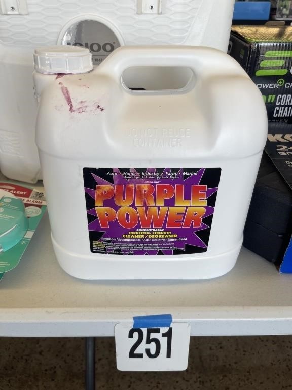 2.5 GAL. JUG OF PURPLE POWER