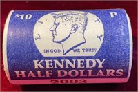 2003-P Mint wrapped Uncir Kennedy Halves