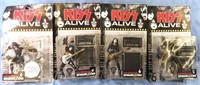 4- 2000 COMPLETE KISS BAND SET BY MCFARLANE TOYS