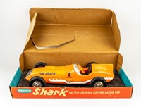 Vintage REMCO Shark Battery Driven Race Car Toy