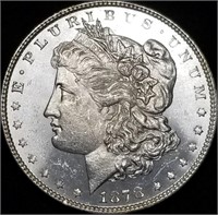 1878 7TF US Morgan Silver Dollar Gem BU from Set