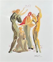 Salvador Dali LE DANSE Limited Edition Lithograph