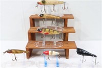 (6) CREEK CHUB FISHING LURES: