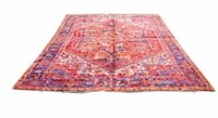 Heriz Oriental Rug circa 1920