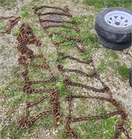 2- Tire Chains 24"× 8'