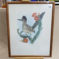 Nancy McGowan Roadrunner 546/1500 Lithograph