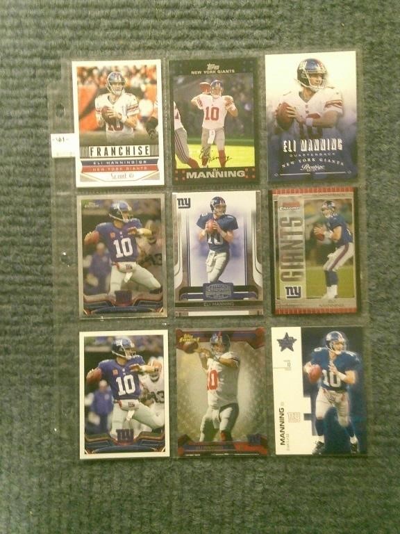 May 2024 Football Collectibles - Manning, Broncos, others