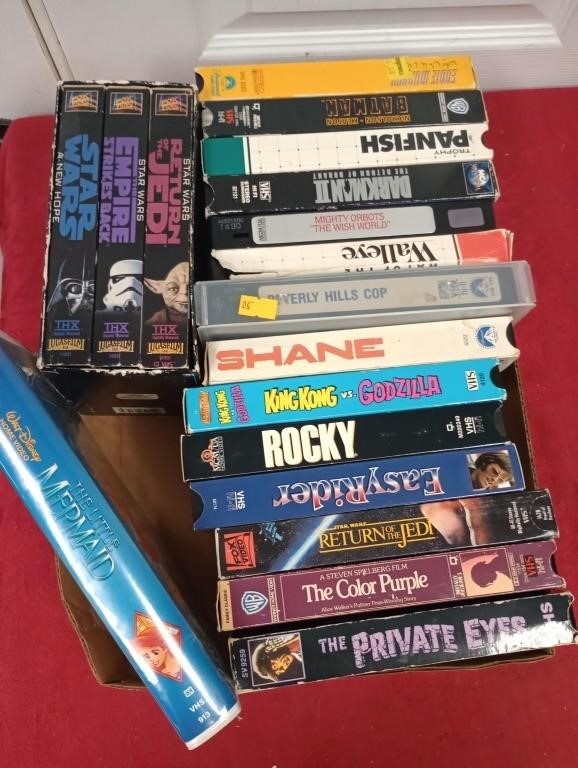 VHS tapes some oldies