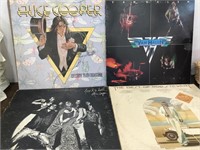 Lot of 4 Vintage 12" Vinyl Albums