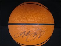 LEBRON JAMES SIGNED BASKETBALL WITH COA