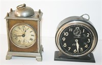 Seth Thomas Big Ben Alarm Clock, (Missing Glass