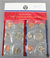 Uncirculated Coin Set 1987