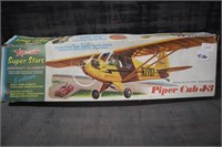 balsa wood airplane model