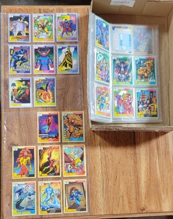 MARVEL 1991 SUPER HEROES COLLECTOR CARDS
