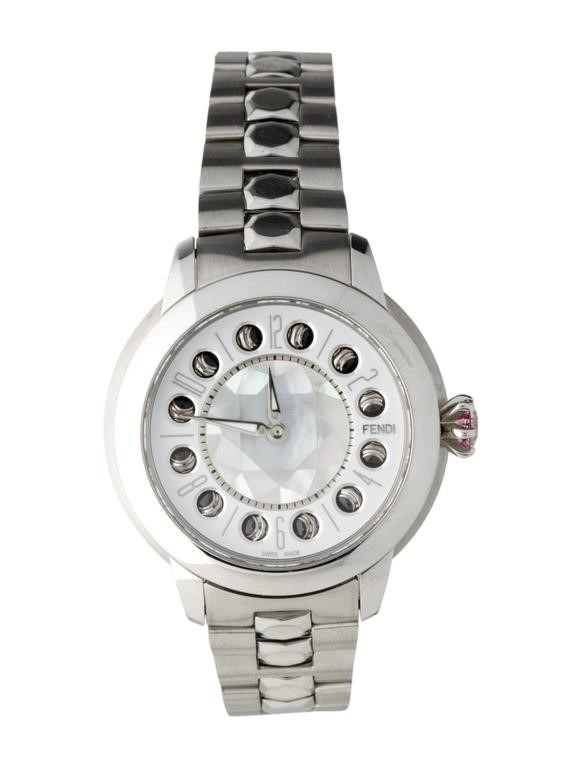 Fendi I-shine Mop Dial Women's Watch 34mm