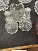 3 glass containers