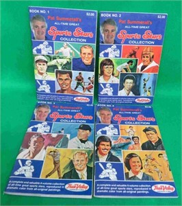 1981 Pat Summerall's All-Time Sports Stars 1 2 3 4