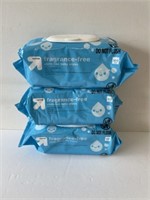 3 up and up packages of 100 wipes