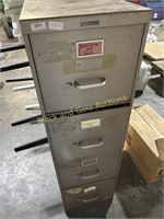 53" Tall Filing Cabinet W/ Tools