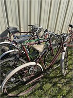 5 Vintage Petal Bikes