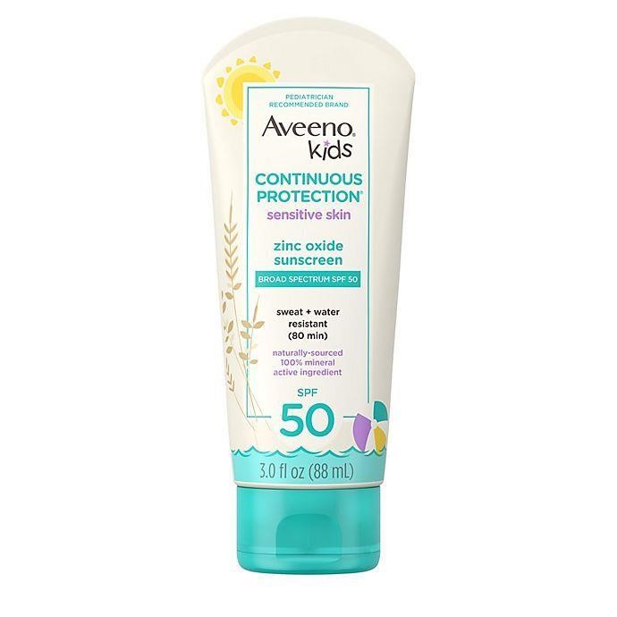 2 Pack Aveeno Kids Continuous Protection 3 oz. Swe
