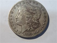 1881 CC KEY DATE Morgan Silver Dollar
