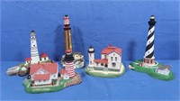 5 Lighthouses-4 Danbury Mint