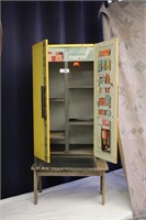 1960'S METAL KIDS TOY REFRIGERATOR