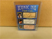 Iconic Ink Gehrig / Mantle / Robinsn