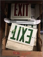 BOX OF EXIT LIGHTS