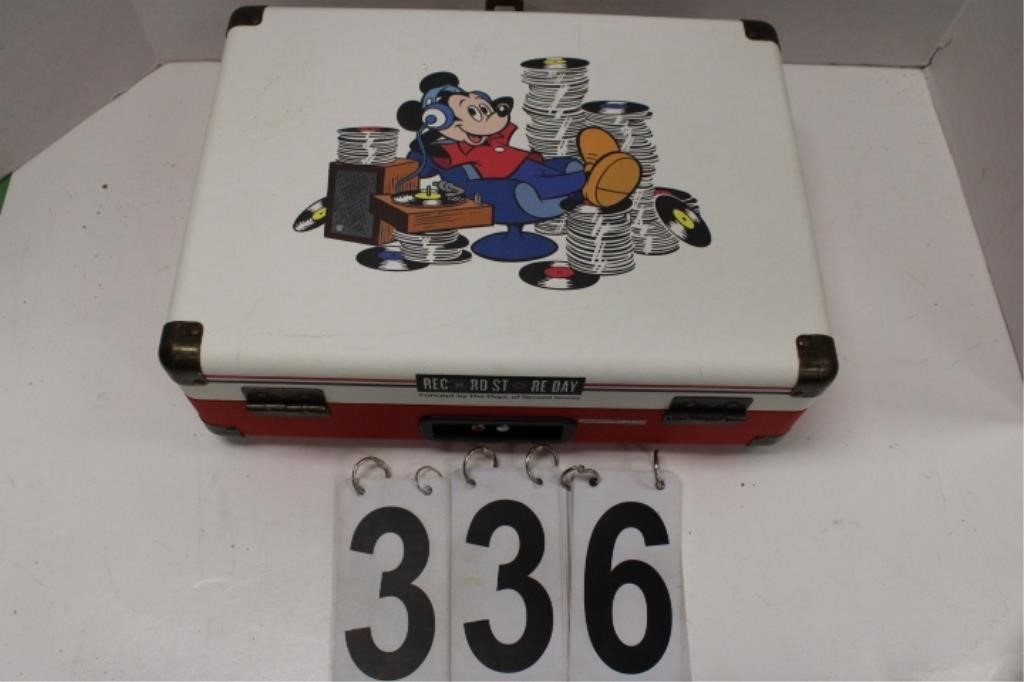 Crosley Mickey Mouse Record Player