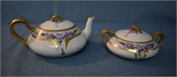 Haviland Limoges Teapot & Sugar