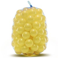 100pk Yellow Ball Pit Balls 2.75in, TRENDPLAY