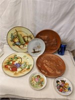 7 Collectible Plates