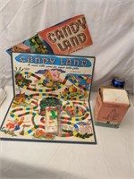 Vintage Candy Land Game and Bottle Warmer