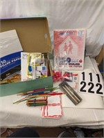 Office Supplies - Pen/Pencil Set, Paper, Tags, Etc