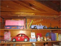 Children's Toys - Contents of 2 Shelves